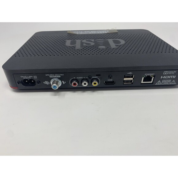 Dish Wally HD Satellite Receiver with 54.1 Voice Remote Controller & Power Cords - Picture 8 of 14